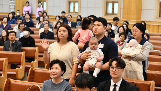 2026년 5월 3일 어린이 주일 유아세례…   